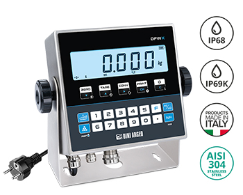 DFWX: مؤشر وزن متعدد الوظائف بمعياري IP68 و IP69K